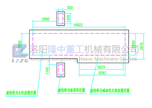 双轮洗砂收受接管一体机装置图示