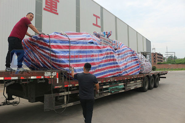 装备卸车,筹办发货